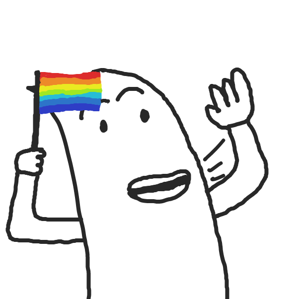 Ghost: It's okay to come out the closet! I'm not part of them! - Online Drawing Game Comic Strip Panel by Illusion