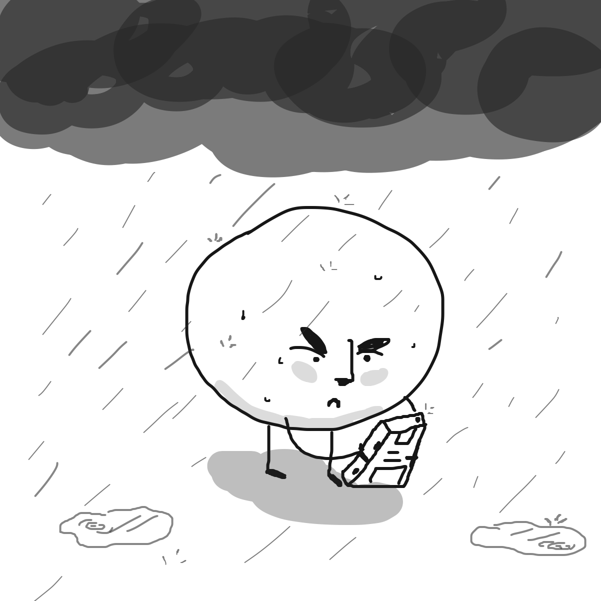  - Online Drawing Game Comic Strip Panel by CherryFlavored