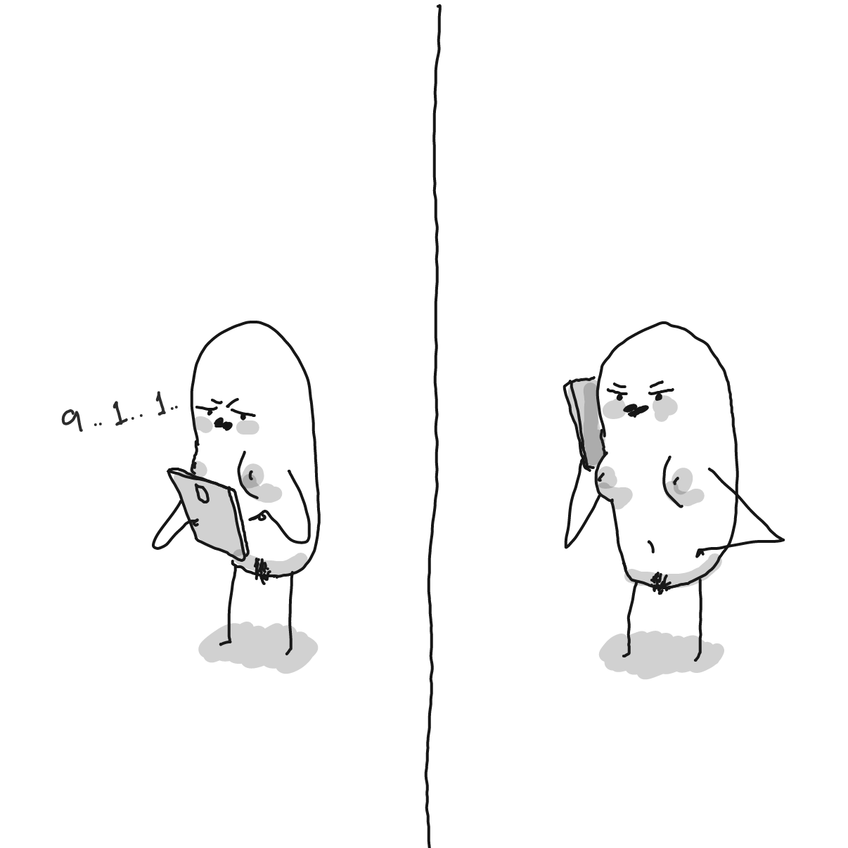 Drawing in Seymour Sawfish by Potato Man