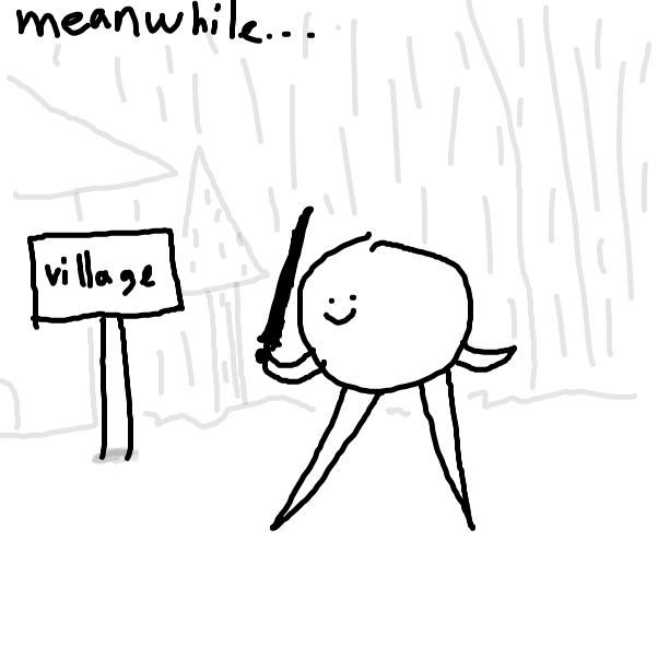 Drawing in Lil quest by ItzAki