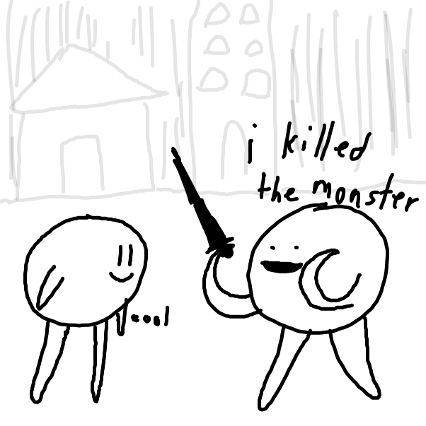 Drawing in Lil quest by ItzAki