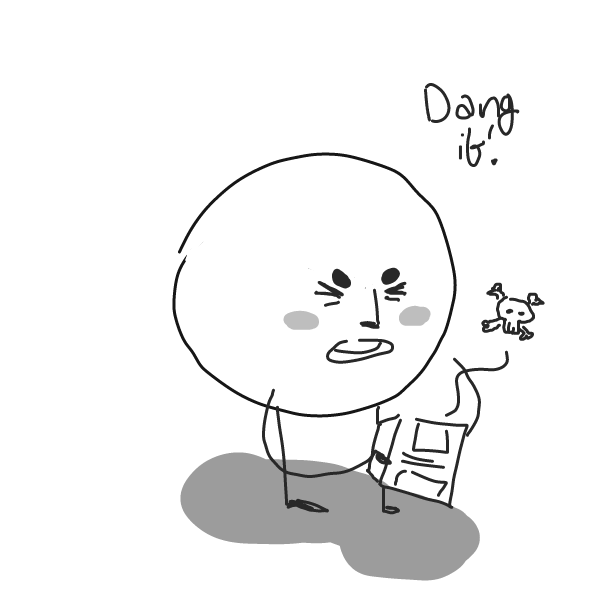  - Online Drawing Game Comic Strip Panel by DistantEggSong