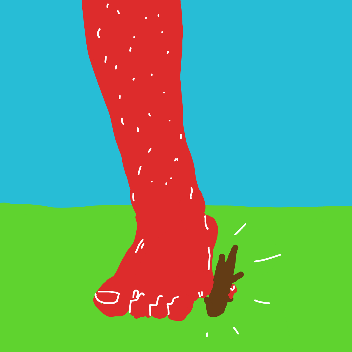 Drawing in Screaming guy by Potato Man