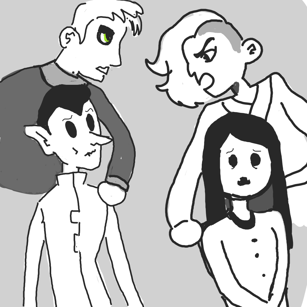  - Online Drawing Game Comic Strip Panel by Rednightlights