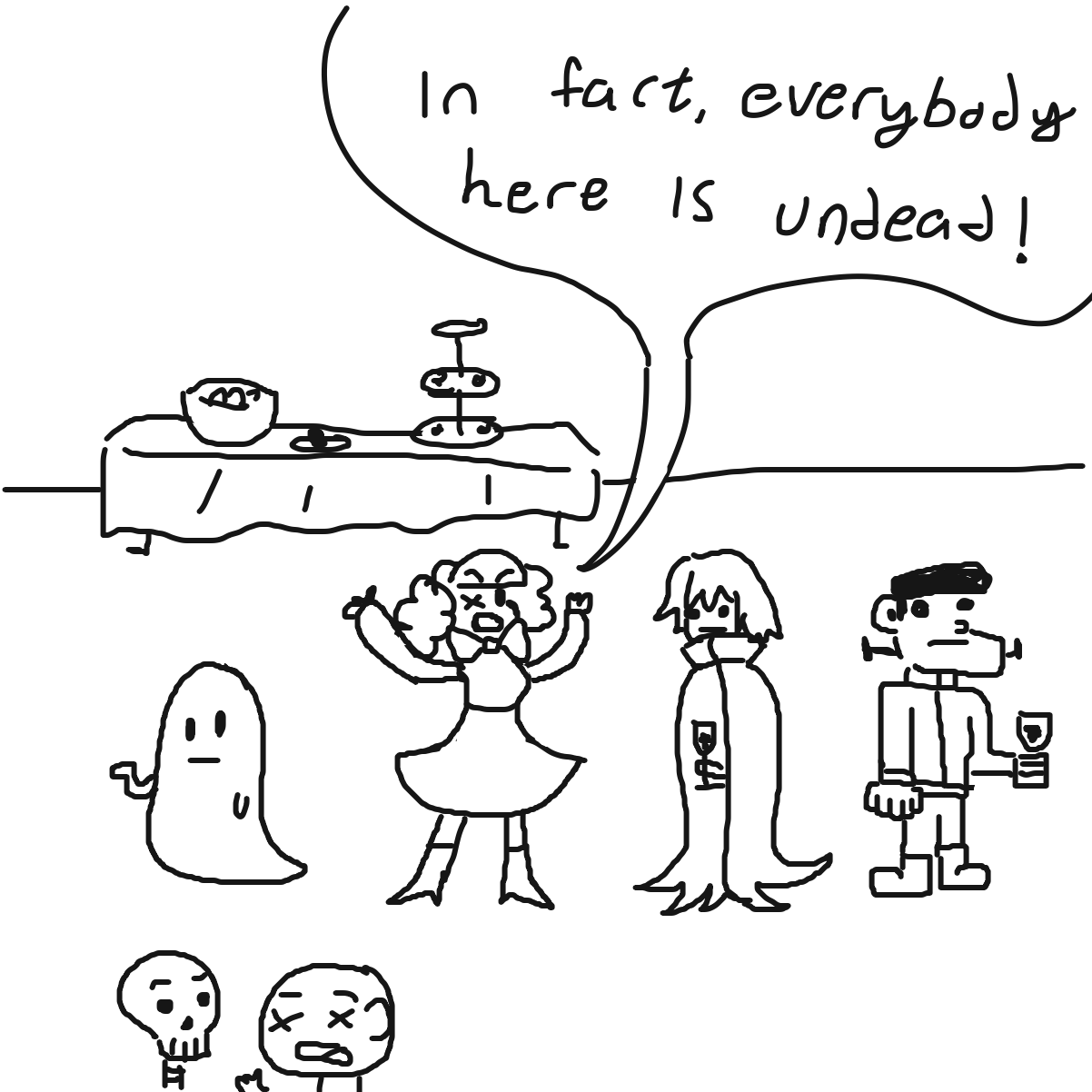  - Online Drawing Game Comic Strip Panel by CherryFlavored