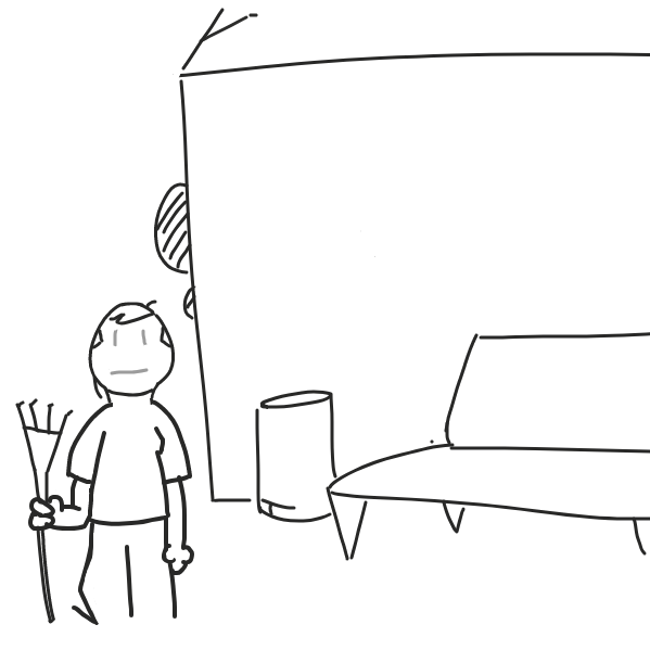 Person 2: Pssst! Hey you... - Online Drawing Game Comic Strip Panel by Cake Emoji