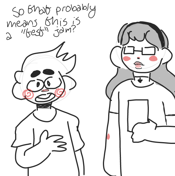  - Online Drawing Game Comic Strip Panel by DistantEggSong