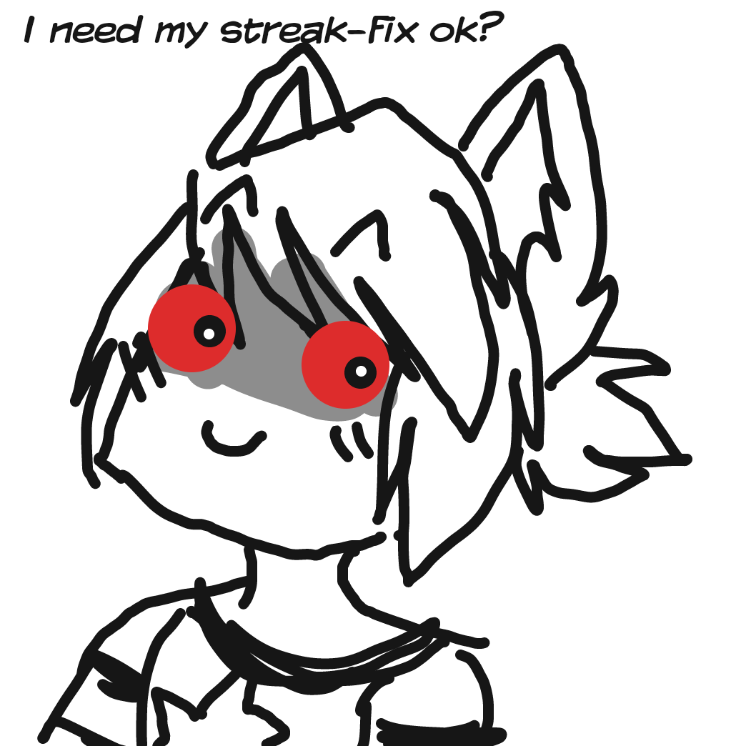 Liked webcomic Streak grind