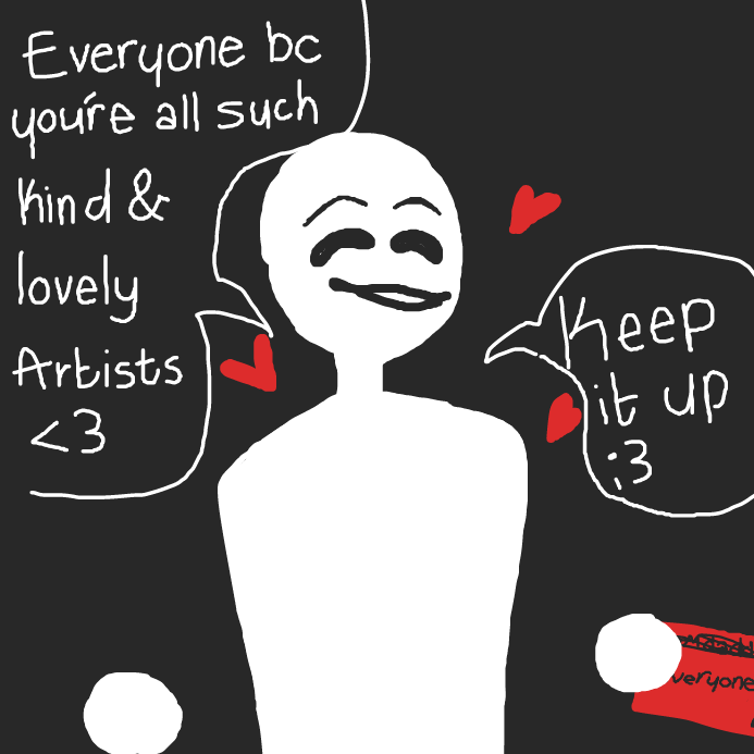 <3 - Online Drawing Game Comic Strip Panel by wrecktangle