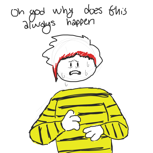  - Online Drawing Game Comic Strip Panel by DistantEggSong