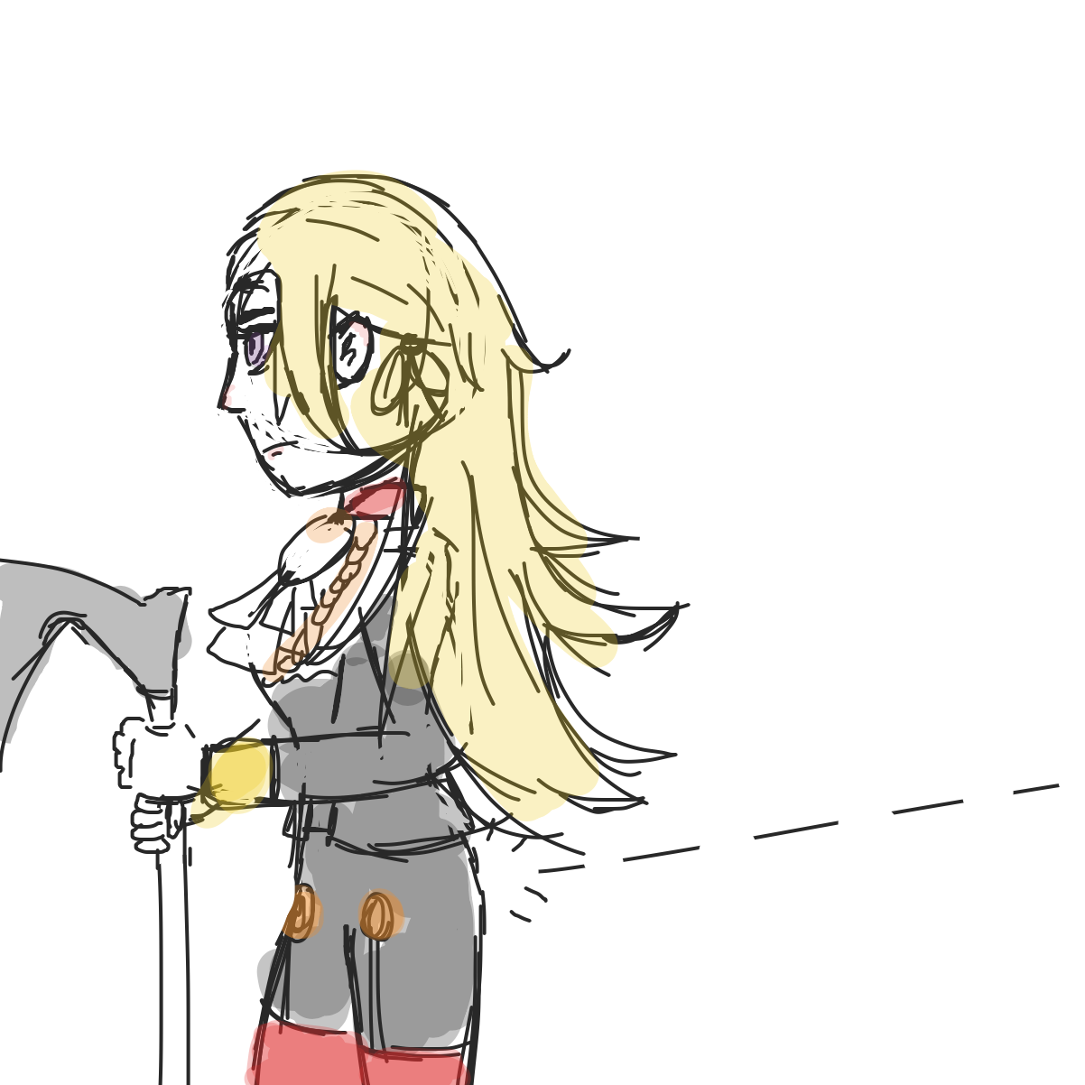 Edelgard... - Online Drawing Game Comic Strip Panel by CherryFlavored