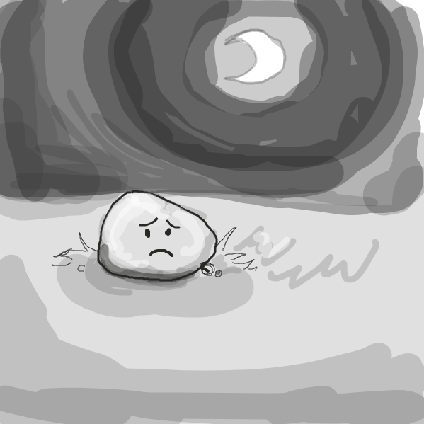 lonely cold nights
 - Online Drawing Game Comic Strip Panel by Mojomos