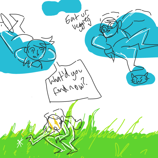 Drawing in The Truth Is Out There by QuillNoBeef