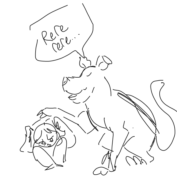 Drawing in RuhRoh by QuillNoBeef