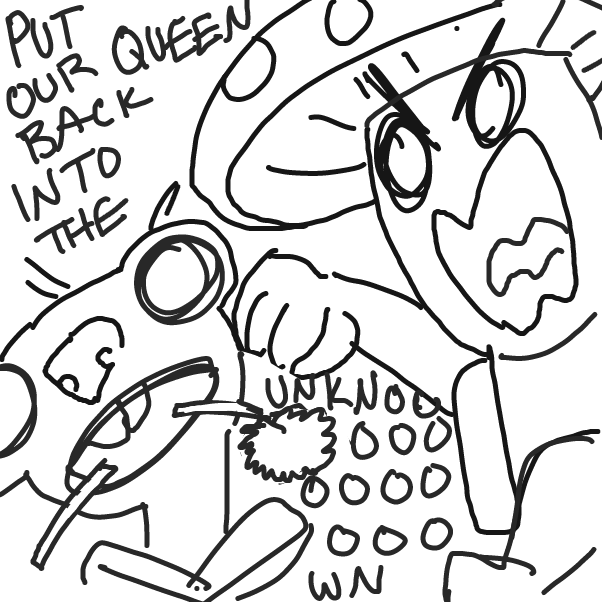  - Online Drawing Game Comic Strip Panel by MurderGirlfriend