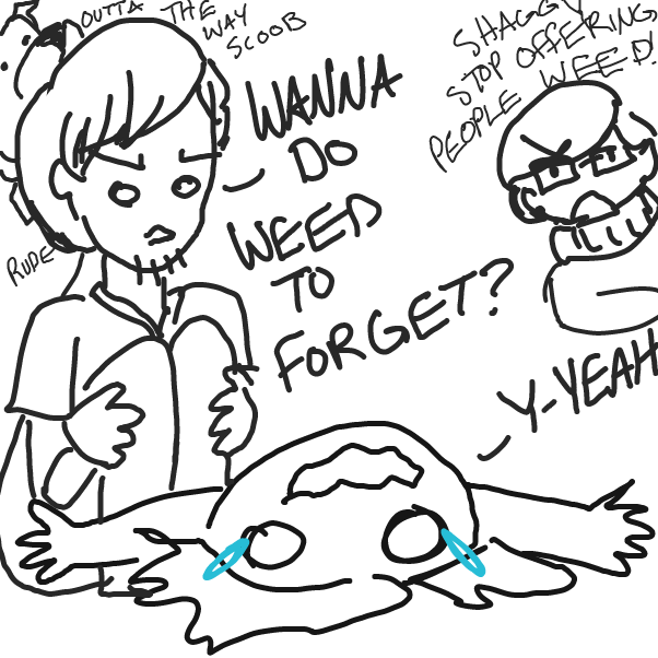  - Online Drawing Game Comic Strip Panel by MurderGirlfriend