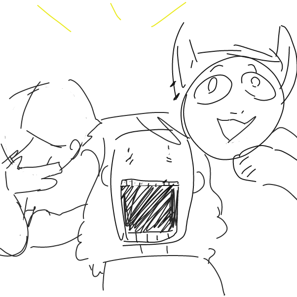 Drawing in Totality by QuillNoBeef