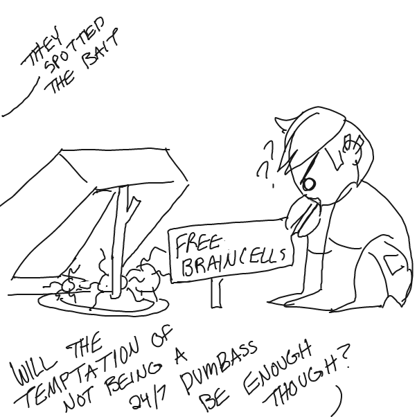  - Online Drawing Game Comic Strip Panel by MurderGirlfriend