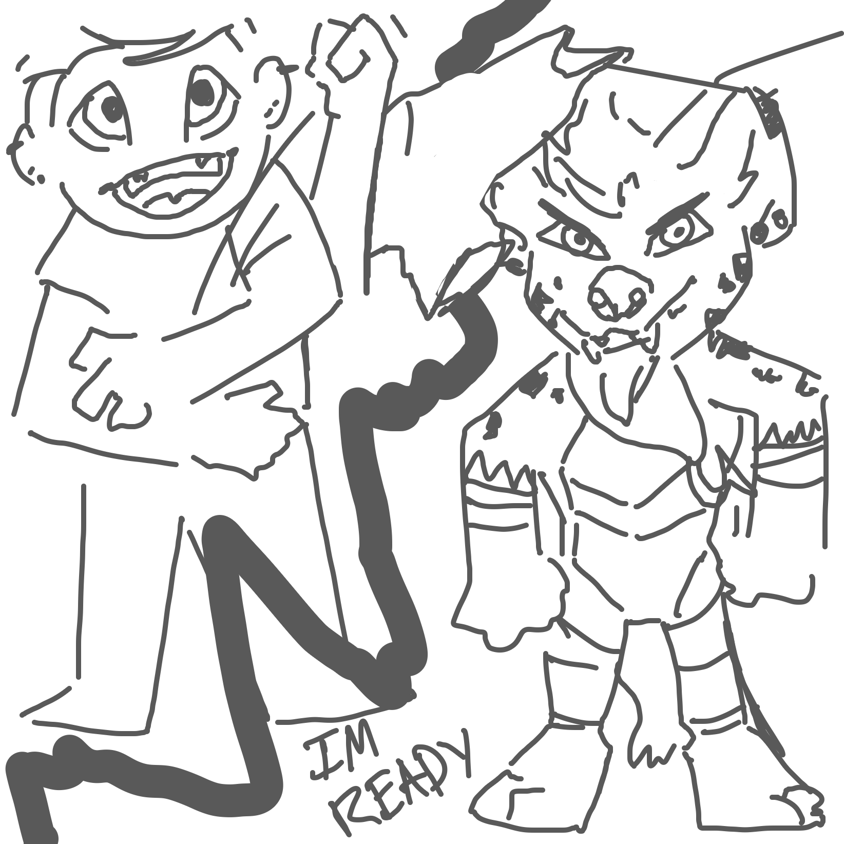  - Online Drawing Game Comic Strip Panel by end_me