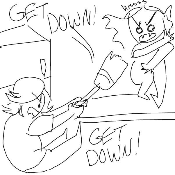  - Online Drawing Game Comic Strip Panel by MurderGirlfriend