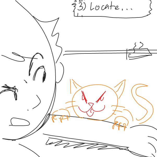 Drawing in GooseDilema by QuillNoBeef