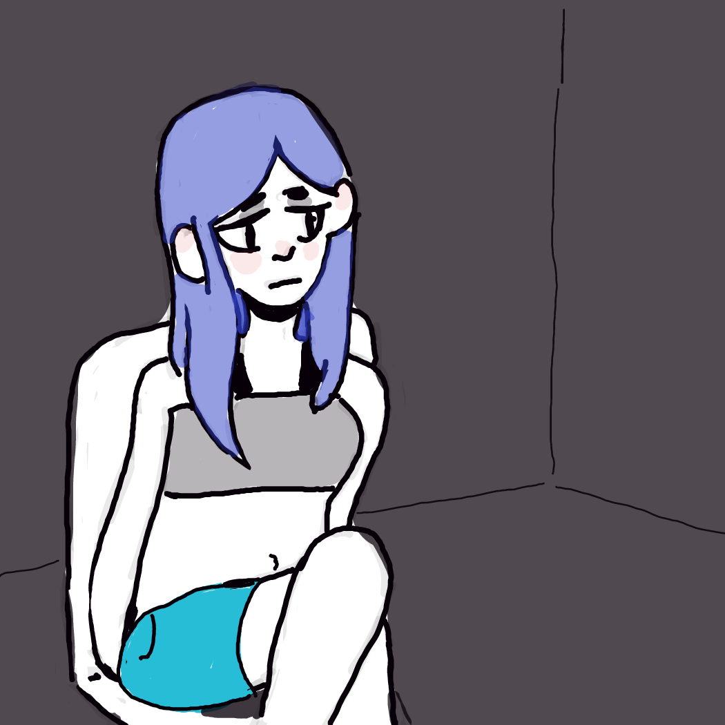 Idk man, shes unlocking her handcuff behind her? - Online Drawing Game Comic Strip Panel by Rednightlights