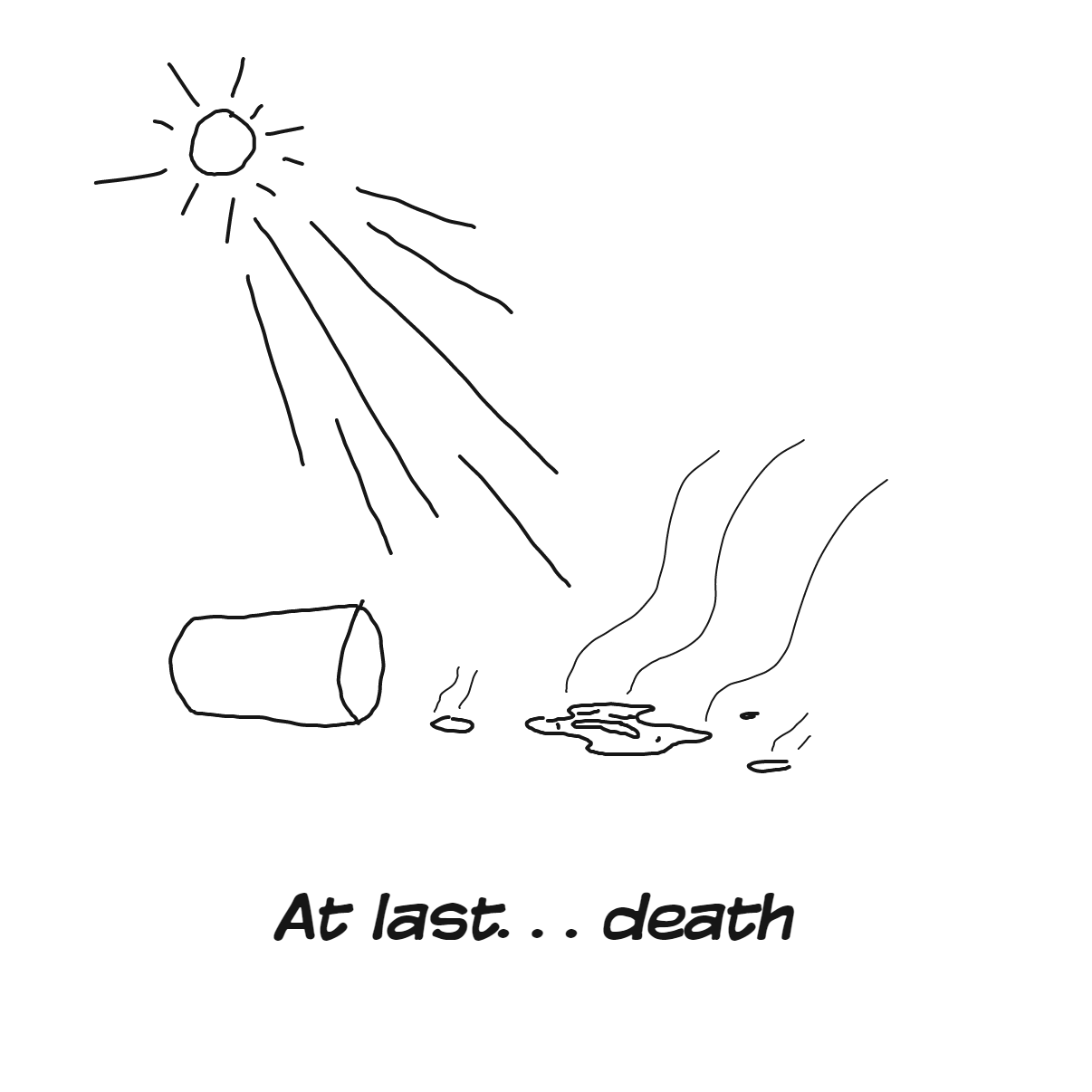 Drawing in There's a bright side to everything by Potato Man