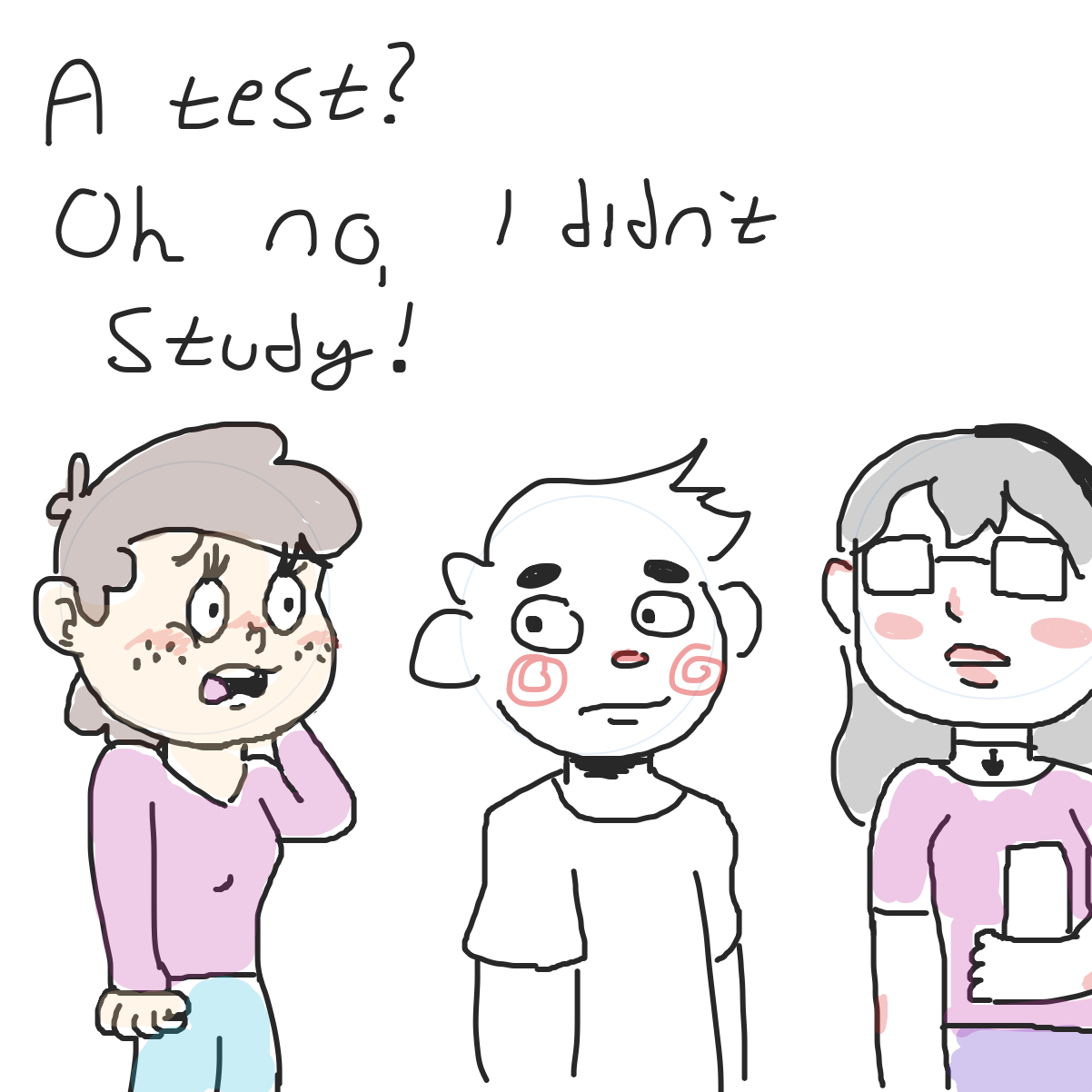  - Online Drawing Game Comic Strip Panel by CherryFlavored