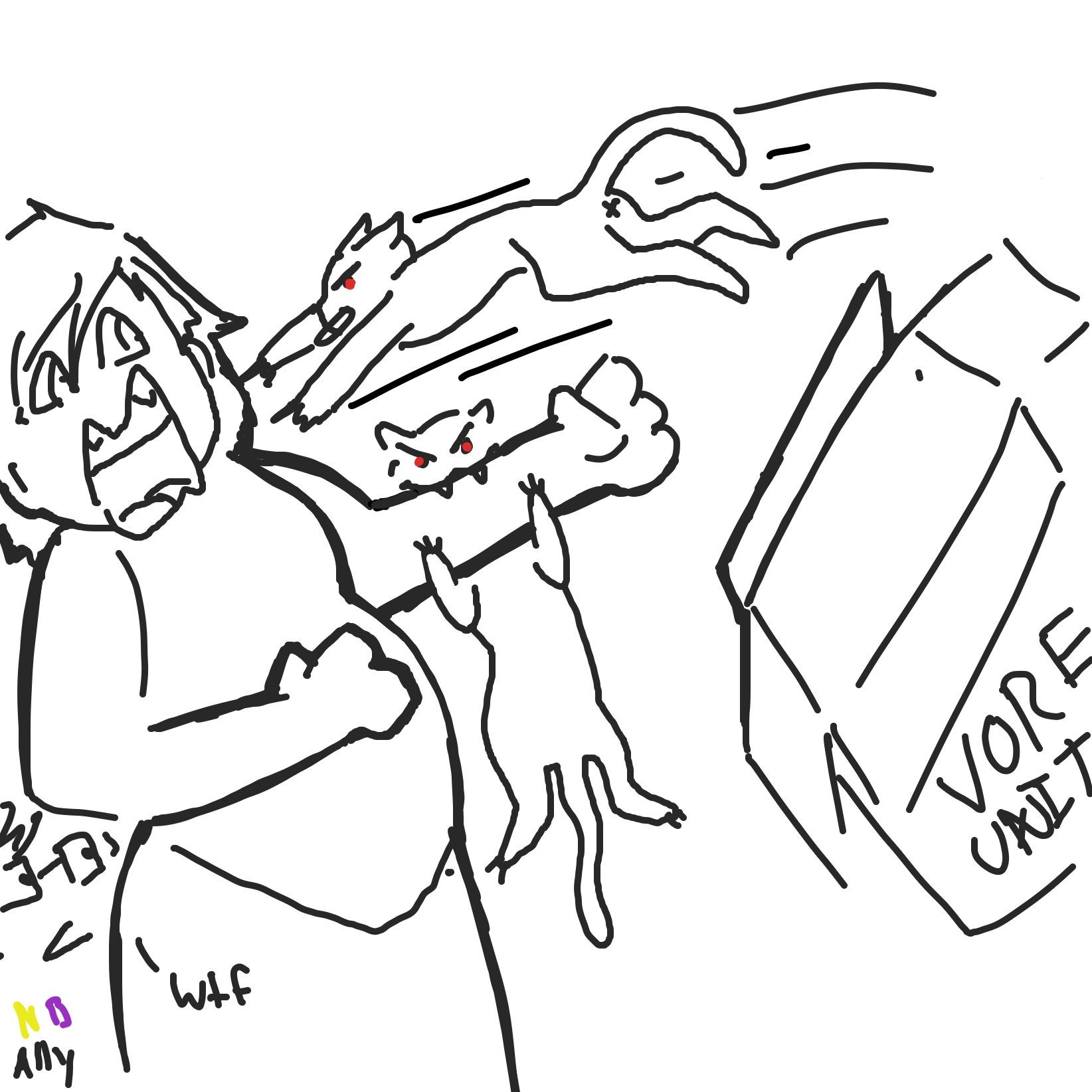 Drawing in YOU CAN'T HAVE HER by end_me