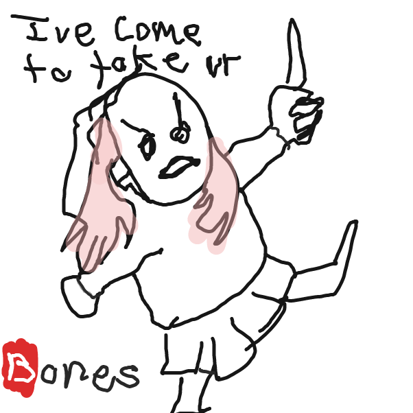  - Online Drawing Game Comic Strip Panel by MurderGirlfriend