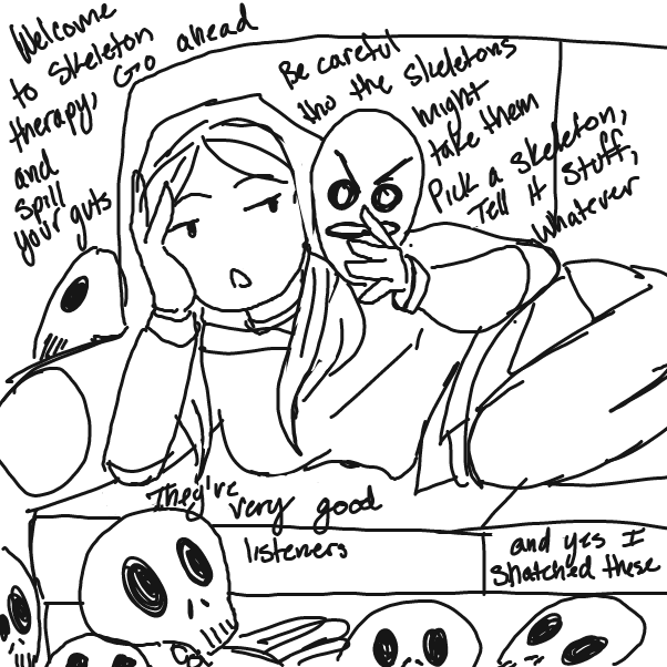  - Online Drawing Game Comic Strip Panel by MurderGirlfriend