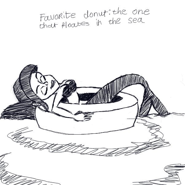 Drawing in Draw Your Favorite Donut. (allowed to add faces) by Sunset Shimmer