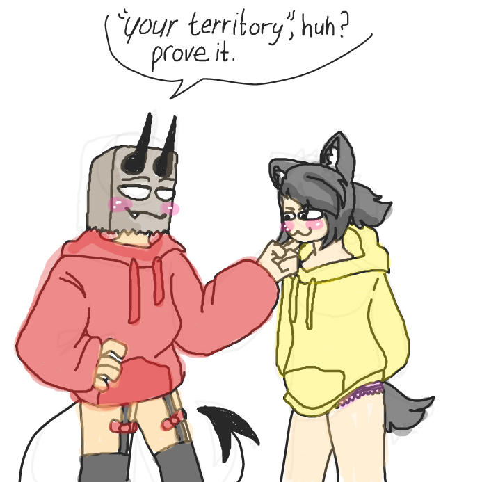  - Online Drawing Game Comic Strip Panel by wrecktangle