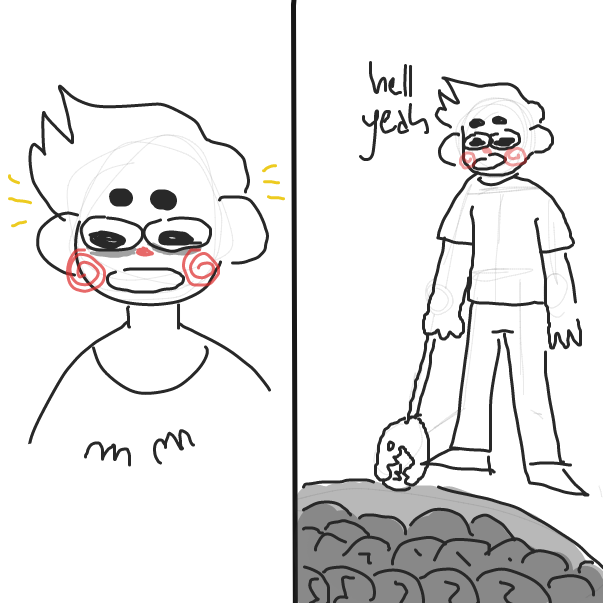  - Online Drawing Game Comic Strip Panel by DistantEggSong