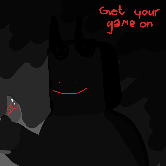 the next of wrecktangle's reoccurring characters;; Lav, Val's alter-ego - Online Drawing Game Comic Strip Panel by wrecktangle