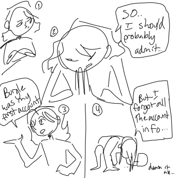 Drawing in Friend by QuillNoBeef