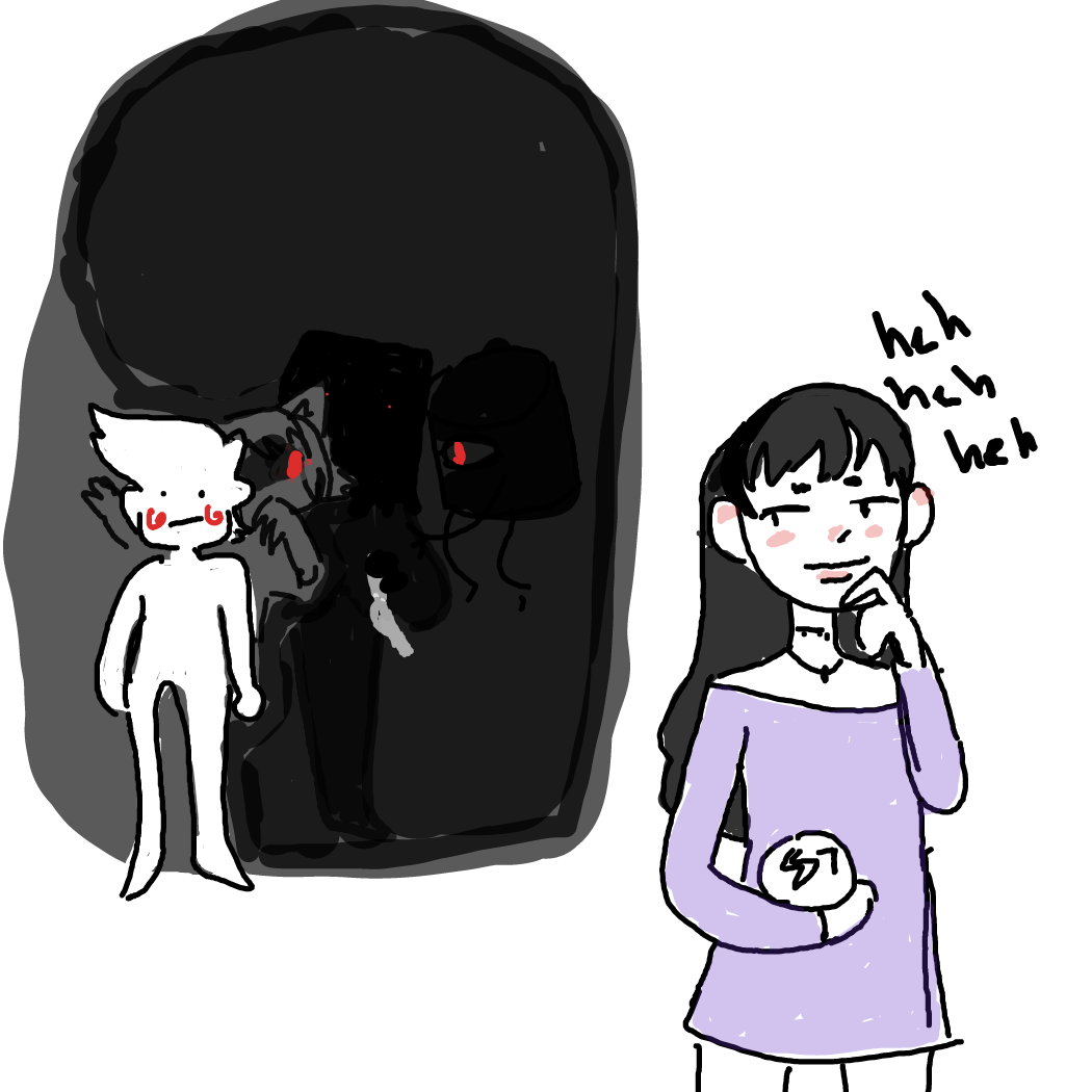 Look at all you fighting! Its time for me to steal the streaks! - Online Drawing Game Comic Strip Panel by Rednightlights