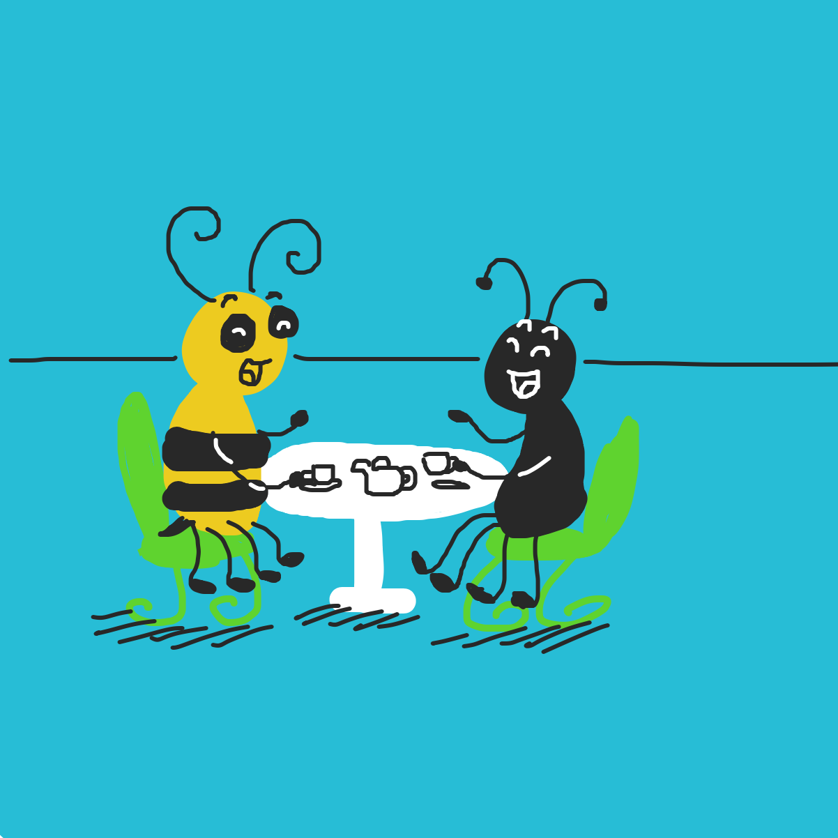  - Online Drawing Game Comic Strip Panel by CherryFlavored