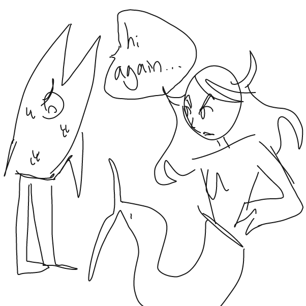 Drawing in you again?!?! by QuillNoBeef