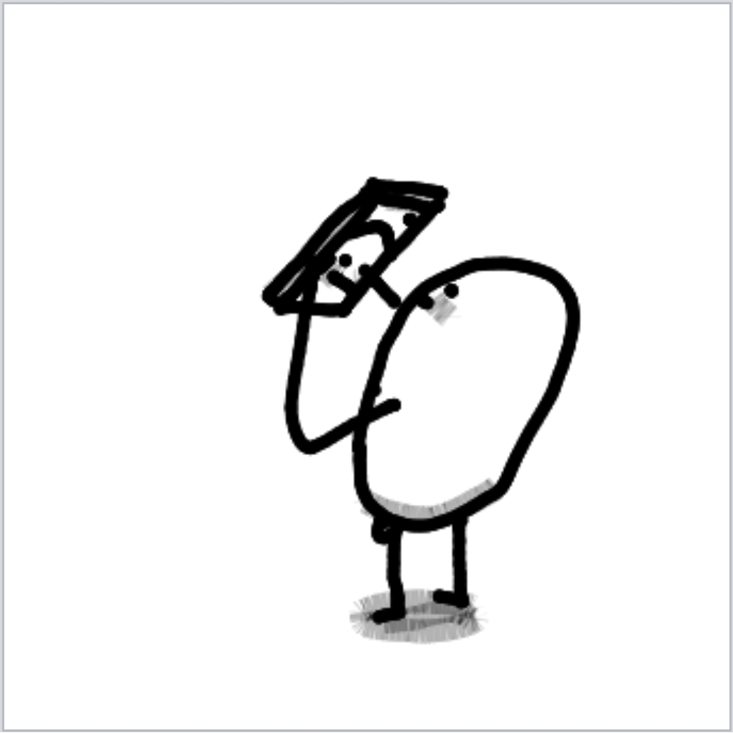 Drawing in Selfie Filter by Potato Man