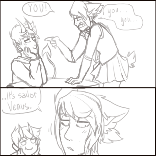  - Online Drawing Game Comic Strip Panel by Nephtys