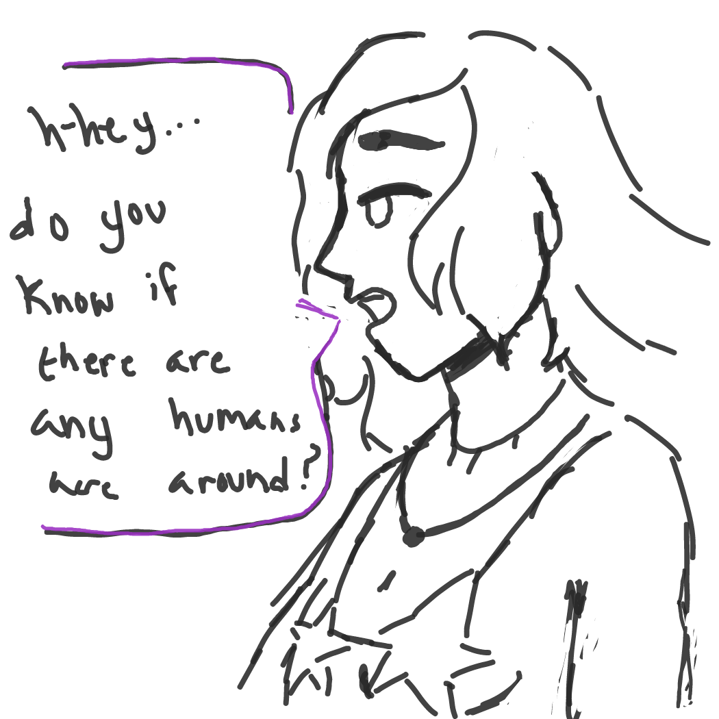 Idk I didnt realize she had blushies necklaces til half way thru ah  - Online Drawing Game Comic Strip Panel by Rednightlights