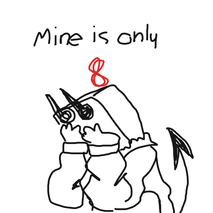 Drawing in Finally, I have 10 streaks by wrecktangle