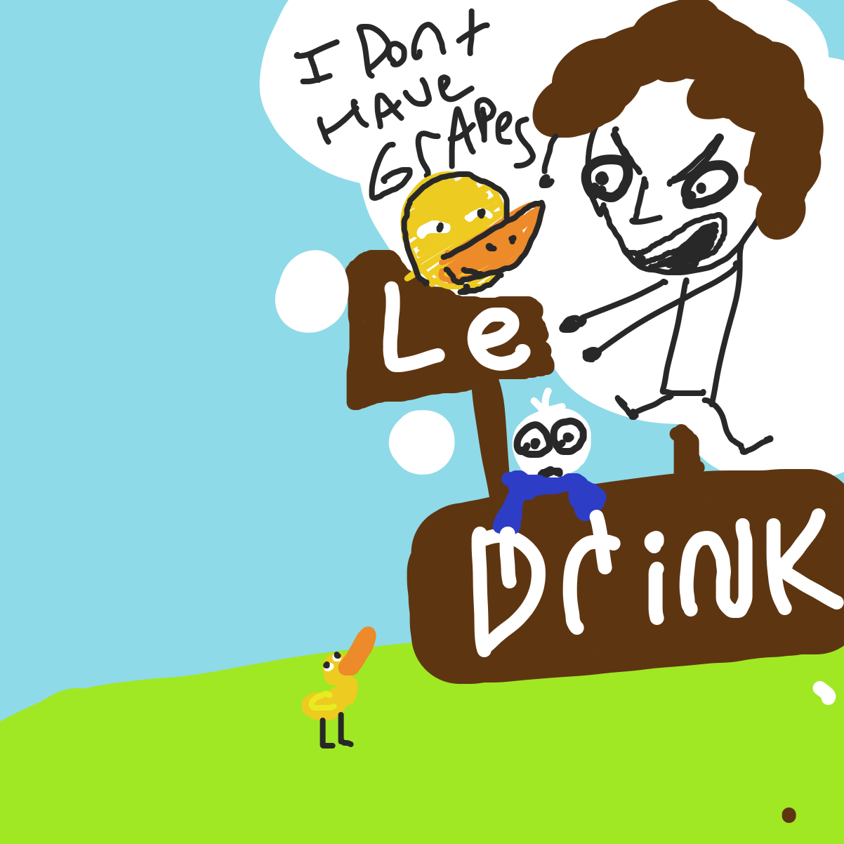  - Online Drawing Game Comic Strip Panel by EvanIsHere