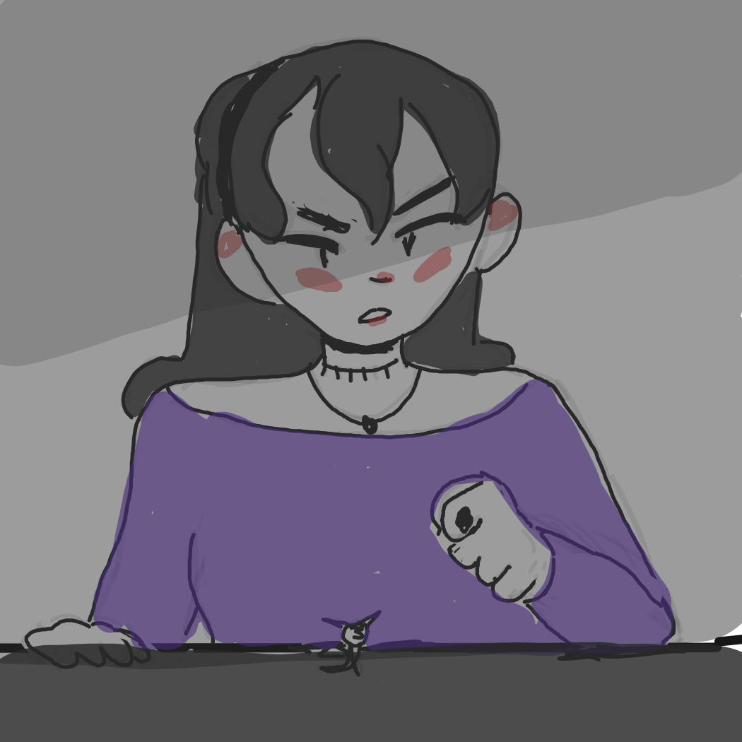 I tried with that hand lol - Online Drawing Game Comic Strip Panel by Rednightlights