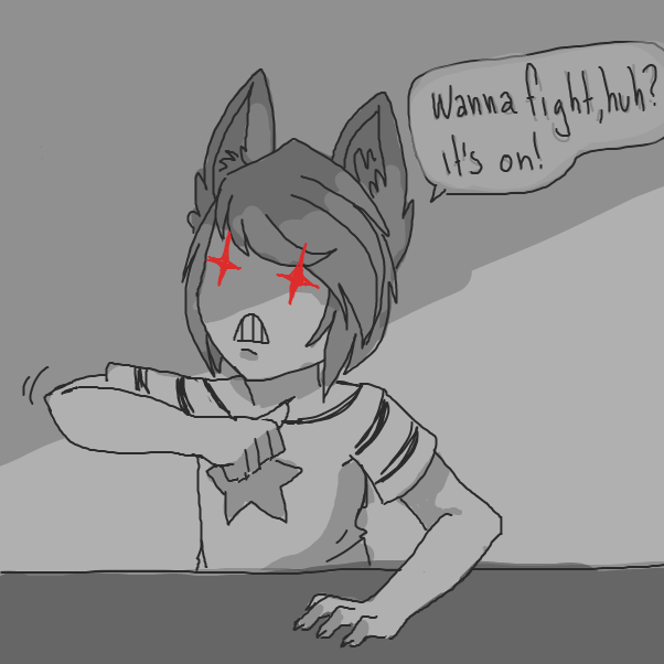  - Online Drawing Game Comic Strip Panel by Nephtys