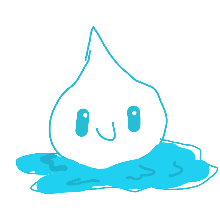 Drawing in rain by niania