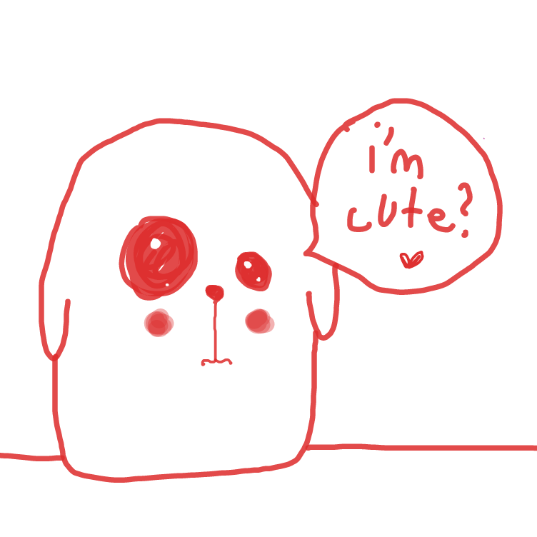 Drawing in Im so f cute by niania