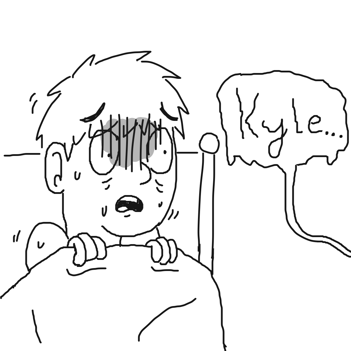  - Online Drawing Game Comic Strip Panel by CherryFlavored