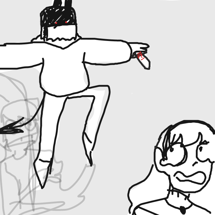 val is comnig for your kneecaps- i mean streaks - Online Drawing Game Comic Strip Panel by wrecktangle